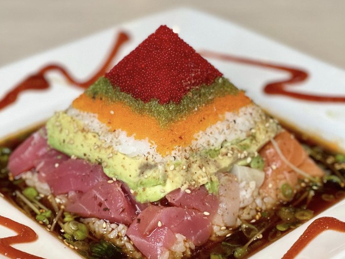 Bukan Sushi Biasa, Ini Crepe Sushi dan Sushi Piramida yang Nyeleneh