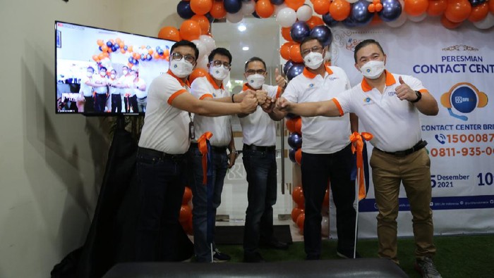 PT Asuransi BRI Life meresmikan Layanan Terpadu (Sentralisasi) Contact Center BRI Life di Kantor Layanan CCC (Customer Care Center) BRI Life Yogyakarta.