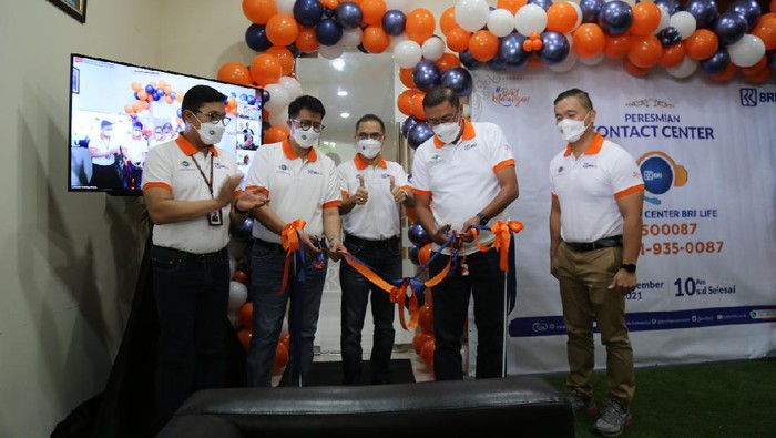 PT Asuransi BRI Life meresmikan Layanan Terpadu (Sentralisasi) Contact Center BRI Life di Kantor Layanan CCC (Customer Care Center) BRI Life Yogyakarta.