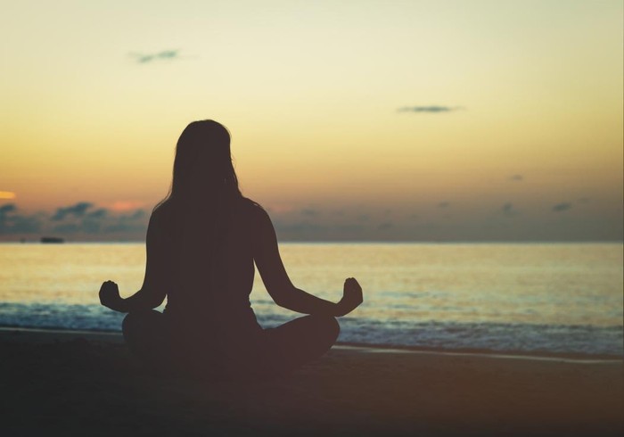 Ilsutrasi meditasi