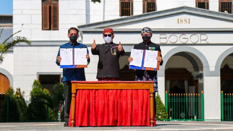 KAI dan Pemkot Bogor Tandatangani MoU KAI dan Pemkot Bogor Tandatangani MoU