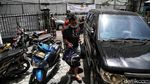 Korban Kebakaran Menteng Mengungsi di Kantor Kelurahan Cikini