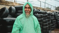 Terima kasih Pak Arek! Kau mengajarkan kami semangat pantang menyerah dan tetap menjaga keseimbangan lingkungan dari sampah karet.