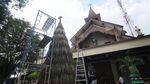 Tak Biasa! Deretan Pohon Natal ini dari Daun Jati hingga Puntung Rokok