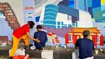 Saat Mural di Jembatan Cikokol Beri Warna Baru untuk Tangerang