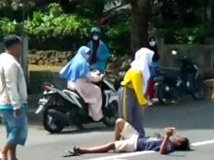 Diputus Pacar Jadi Alasan Pria Ngawi Viral Bunuh Diri Tidur di Tengah Jalan