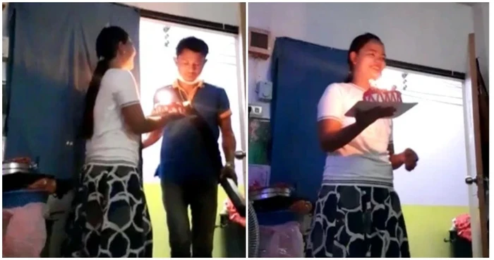 Nyesek! Istri Ini Dicuekin Suaminya Saat Kasih Kejutan Kue Ultah
