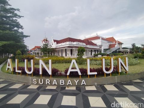 Basement Alun-alun Suroboyo dibuka untuk umum mulai hari ini. Ini merupakan salah satu momen yang ditunggu-tunggu warga Kota Pahlawan.