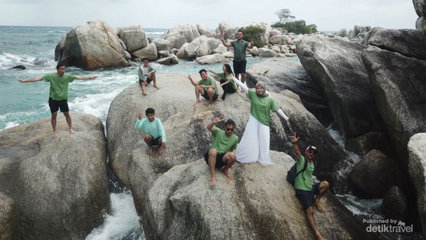 Indahnya Bebatuan Khas yang menjulang tinggi