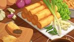 Keren! Begini Tampilan Makanan Indonesia Dalam Gambar Animasi