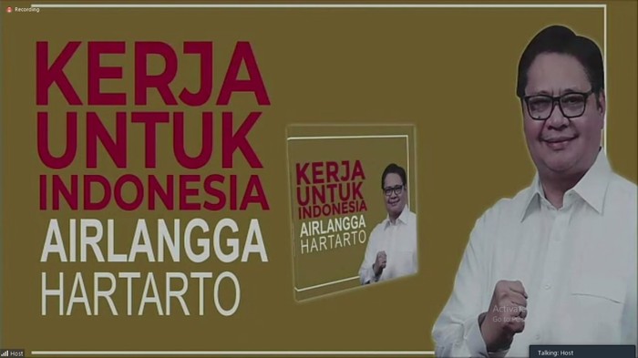 Ketum Golkar Airlangga Hartarto
