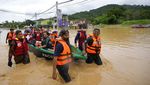 Malaysia Dikepung Banjir, Ribuan Warga Mengungsi