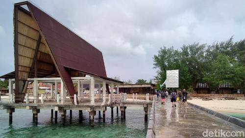 Pantai di Gili Meno, Lombok, NTB
