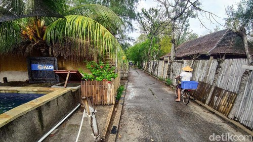 Pantai di Gili Meno, Lombok, NTB