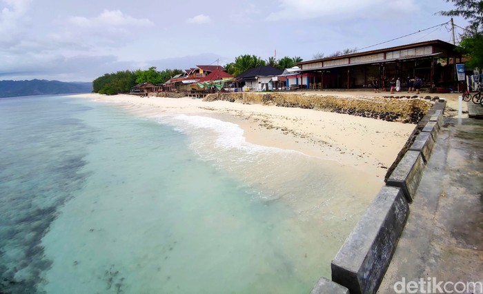 Pantai di Gili Meno, Lombok, NTB
