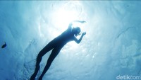 Waktu terbaik untuk snorkeling adalah pagi hari. Jika agak siang, arusnya cukup kuat, bisa-bisa kamu terseret jauh saat sedang berenang.