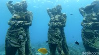 detikcom pun bersama Toyota Corolla Cross Hybrid Road Trip Explore Mandalika tak lupa menyambangi Gili Meno. Beginilah keseruannya menjelajah dasar laut Gili Meno.
