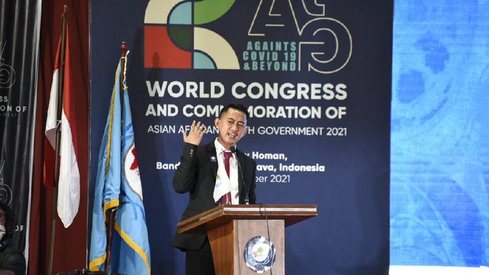 Presiden Asia Africa Youth Government AAYG Saddam Al Jihad