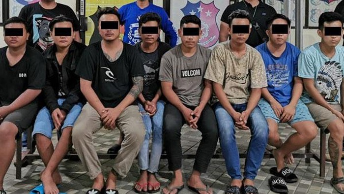 8 pelaku penganiayaa ditangkap polisi