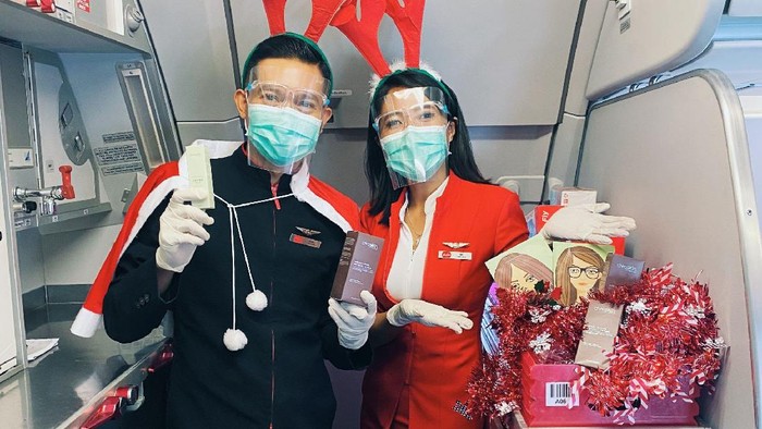 AirAsia di momen Natal.