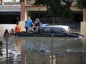 Keluhan Warga Malaysia Korban Banjir Gegara Kurangnya Bantuan