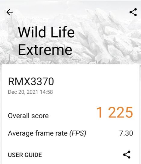 Benchmark Realme GT Neo 2 5G Hasil benchmark Realme GT Neo 2 5G