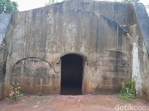 Benteng Pasir Kolecer di Sumedang.