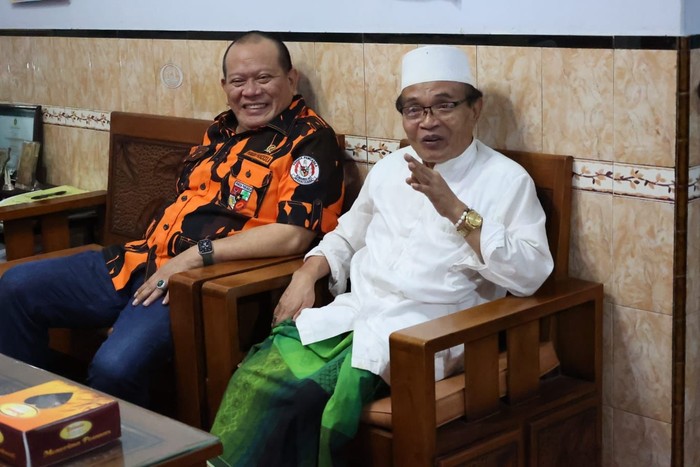 Berkunjung ke Ponpes, LaNyalla Bahas Presidential Threshold & RUU PKS