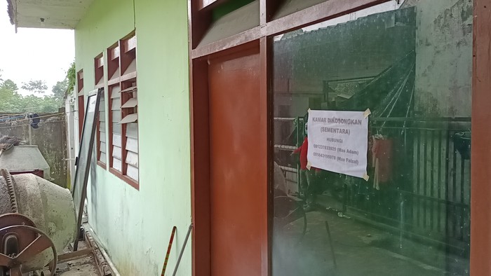 Bilik asmara untuk korban erupsi semeru