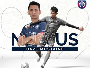 Dave Mustaine Pamit Tinggalkan Arema FC