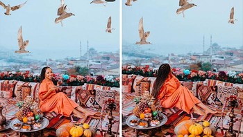 Maksud hati ingin terlihat keren pemandangannya tapi terlihat sekali palsu, terutama para burungnya. Foto: Boredpanda