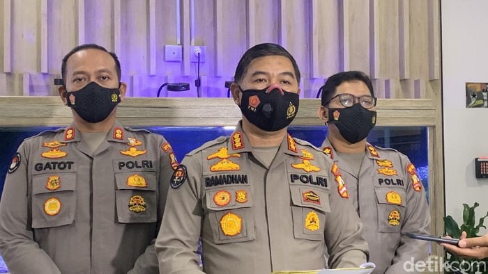 Kabag Penum Divisi Humas Polri Kombes Ahmad Ramadhan (Mulia Budi/detikcom)