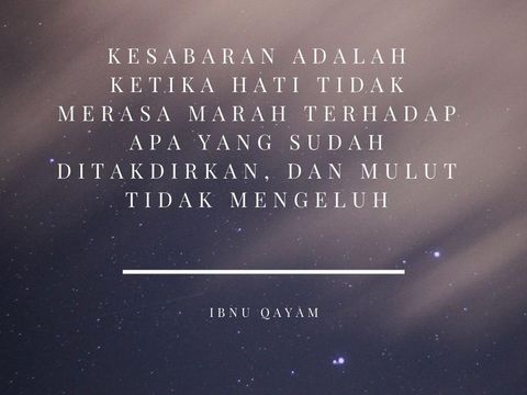 kata kata hikmah sabar