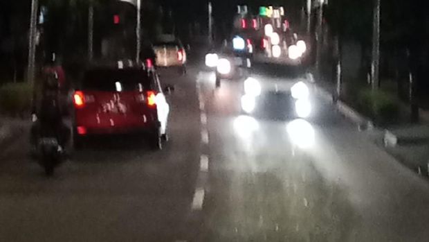 Kondisi Jalan Kemang Raya (Dok istimewa)
