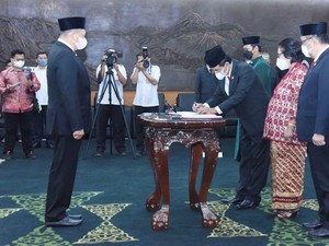 Lantik Anggota PAW, Bamsoet Ajak Bentuk Relawan 4 Pilar di Dapil