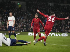 Conte Tak Lihat Insiden Kane & Jota, tapi Soroti Gol Kedua Liverpool