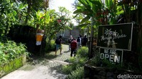 Konsep kafe ini lebih menjual ke suasana dan pemandangannya. Bisa dikatakan back to nature. Seperti pohon-pohon yang ada di sini juga dipertahankan, seperti ada pohon kelapa, pohon nangka. Tapi tidak meninggalkan kesan modern-nya juga tanpa meninggalkan kesan nature-nya.