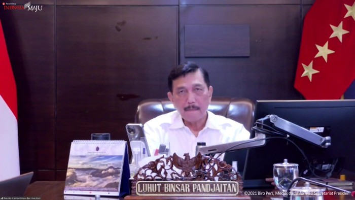 Menko Kemaritiman dan Investasi, Luhut Pandjaitan (YouTube Sekretariat Presiden)