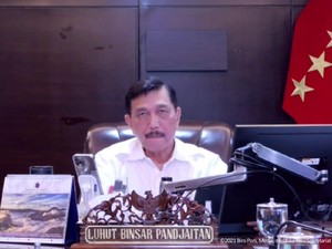 Luhut Bawa Kabar Baik, Tren Kasus COVID-19 DKI Mulai Terlihat Lewati Puncak