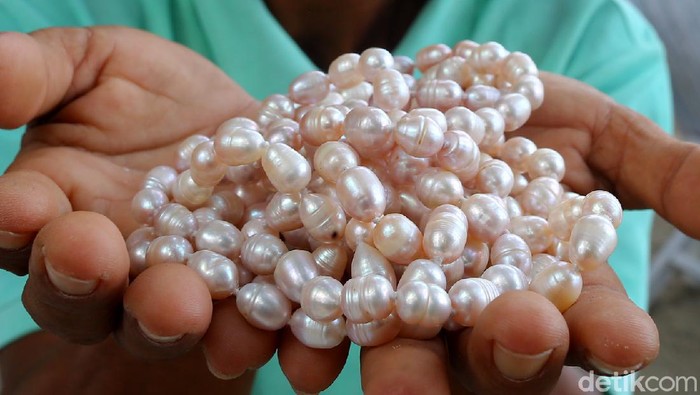 Nasib Pedagang Mutiara di Gili Trawangan yang kini tak jelas pemasukannya karena tak ada wisatawan yang berkunjung.