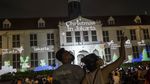 Potret Suasana Christmas in Jakarta di Kota Tua