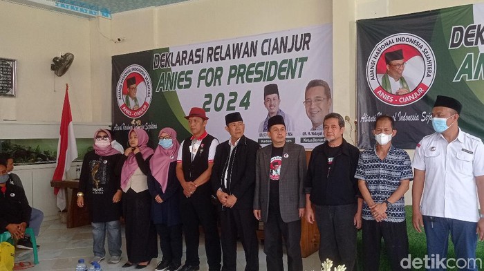 Relawan di Cianjur dukung Anies Baswedan maju Pilpres 2024