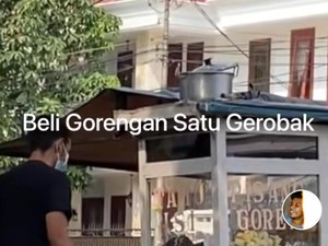 TikToker Ini Tawar Makanan Jadi Mahal, Kue Cubit Rp 100 Ribu dan Kelapa Muda Rp 200 Ribu