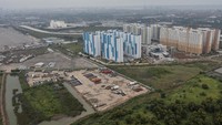 Rusun Nagrak dibuka setelah Rumah Sakit Darurat COVID-19 (RSDC) Wisma Atlet Kemayoran diisolasi menyusul adanya temuan kasus pertama COVID-19 varian Omicron.    