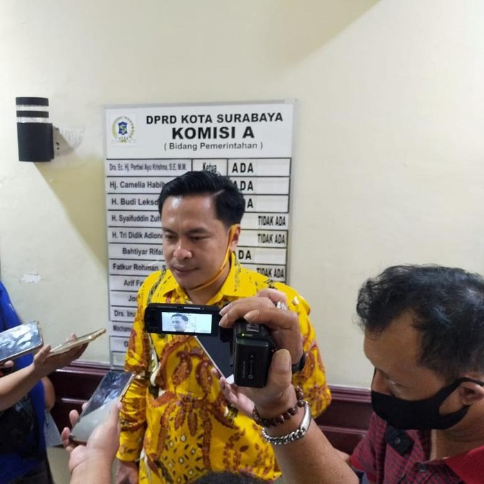 Anggota Komisi A DPRD Surabaya, Arif Fathoni