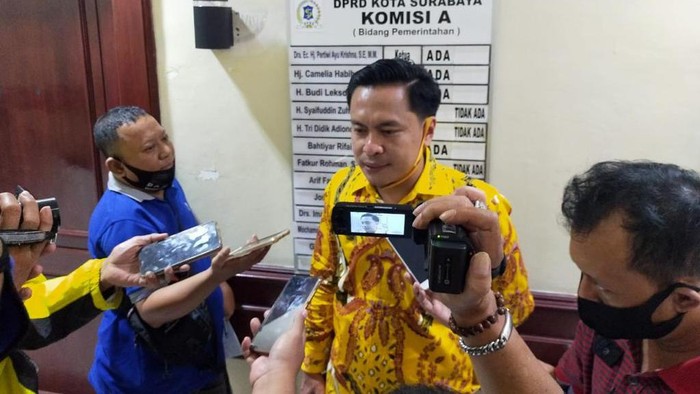 Anggota Komisi A DPRD Surabaya, Arif Fathoni