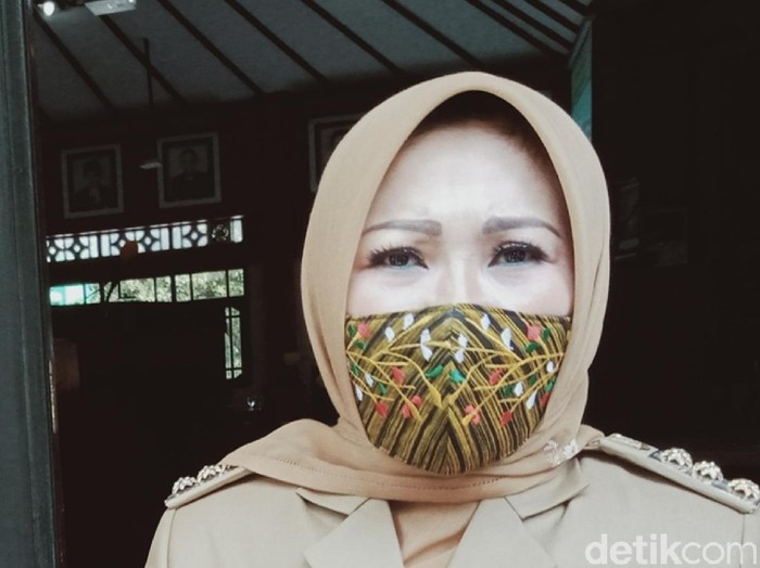 Bupati Klaten, Sri Mulyani, Selasa (21/12/2021).