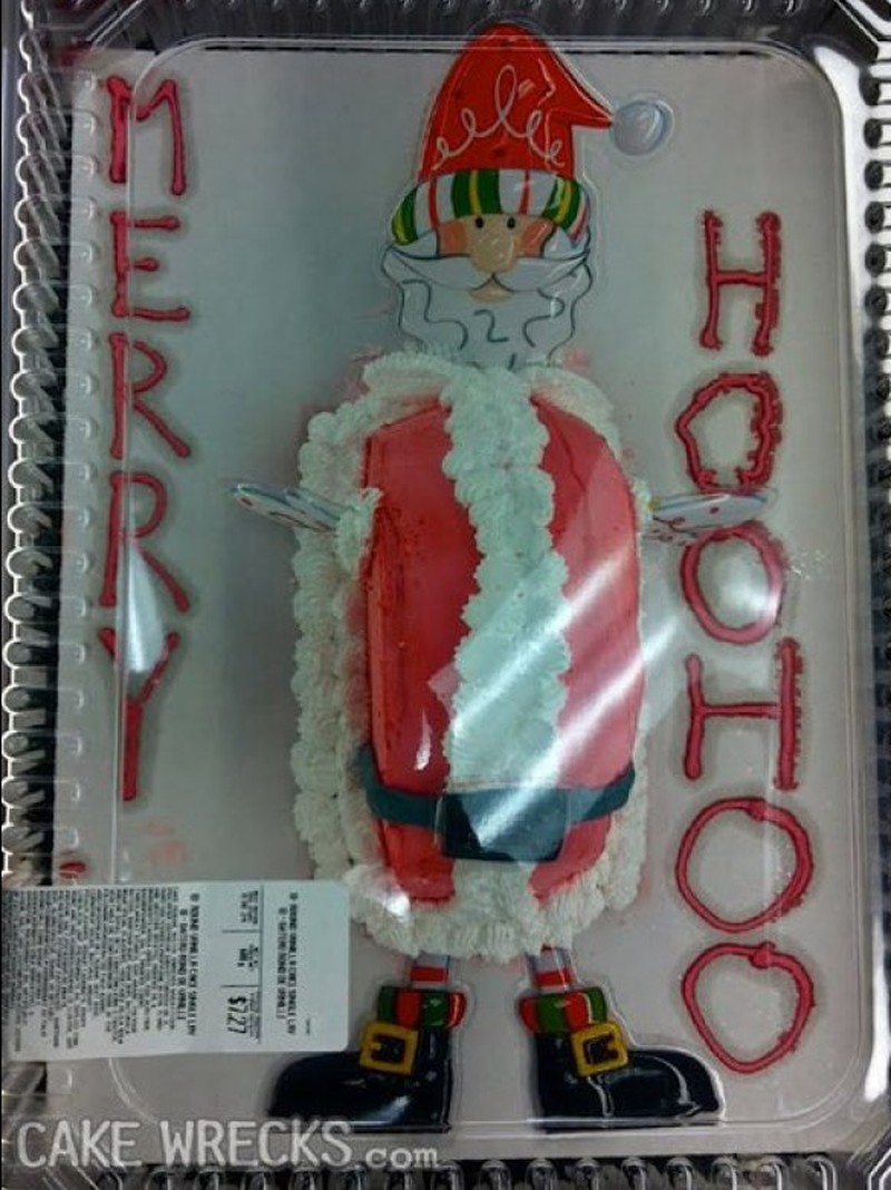 Gagal Bikin Cake Cantik, 10 Cake Natal Ini Bentuknya Malah Tak Karuan