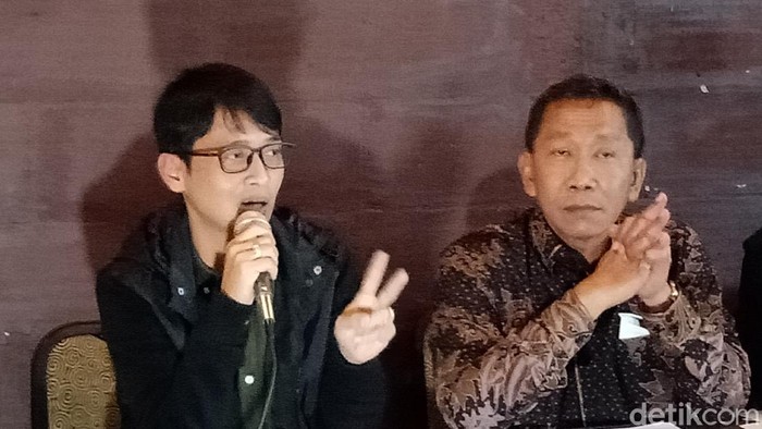 Jumpa pers korban penyekapan di Depok