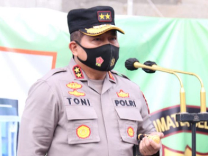 Kapolda Sumsel Irjen Toni Harmanto (dok situs Tribratanews Polri)